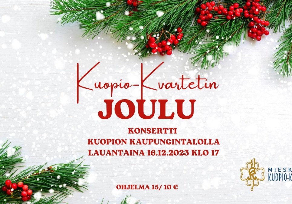 Kuopio-Kvartetin joulu