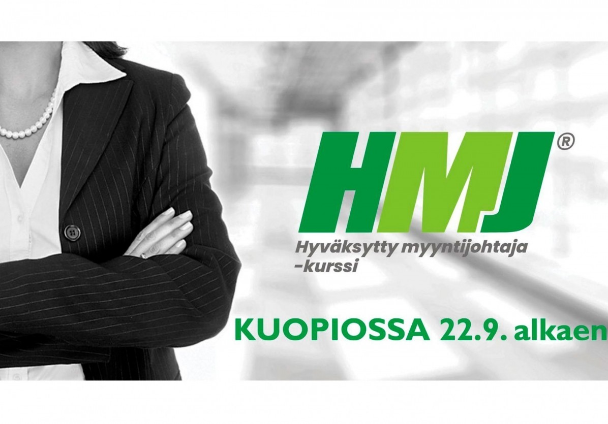 Hyväksytty myyntijohtaja (HMJ) -kurssi Kuopio
