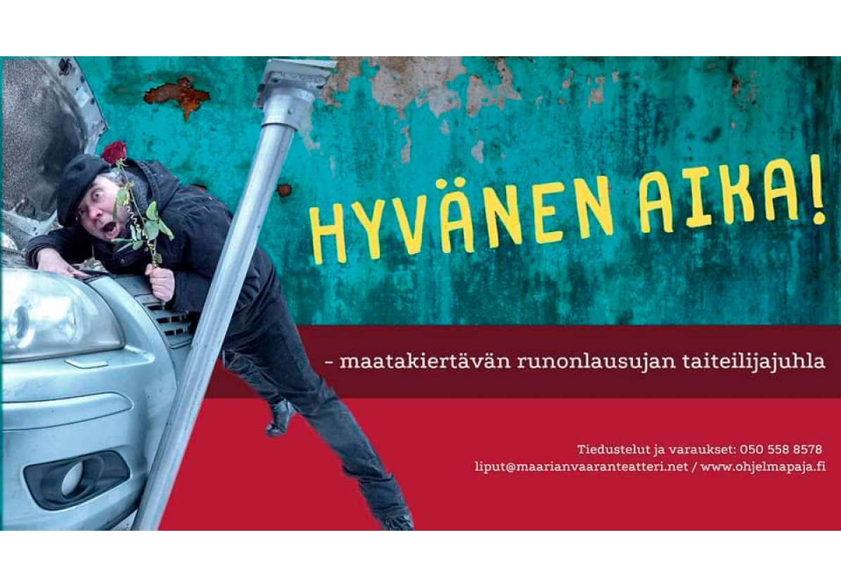 Hyvänen aika! monologi Kuopiossa