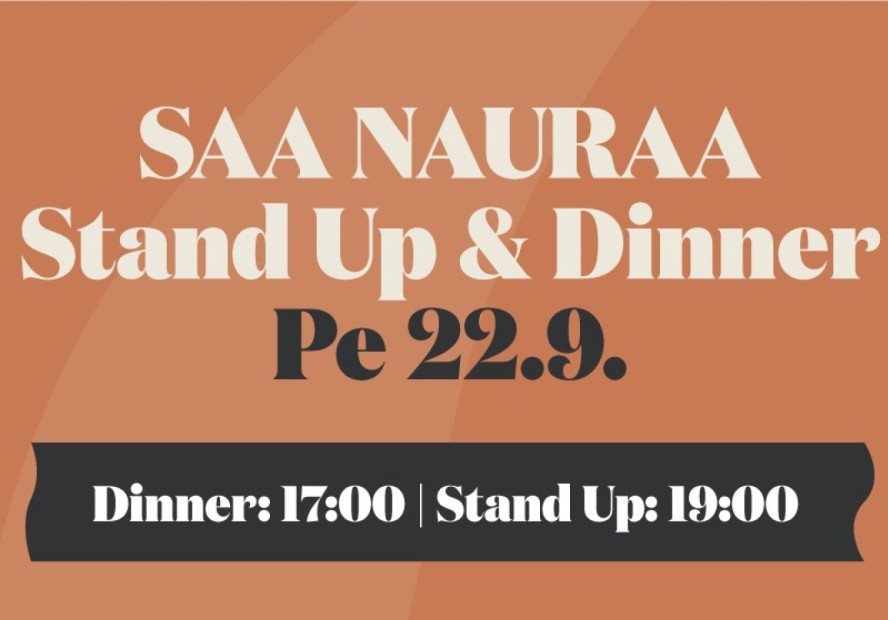 Saa Nauraa Stand Up