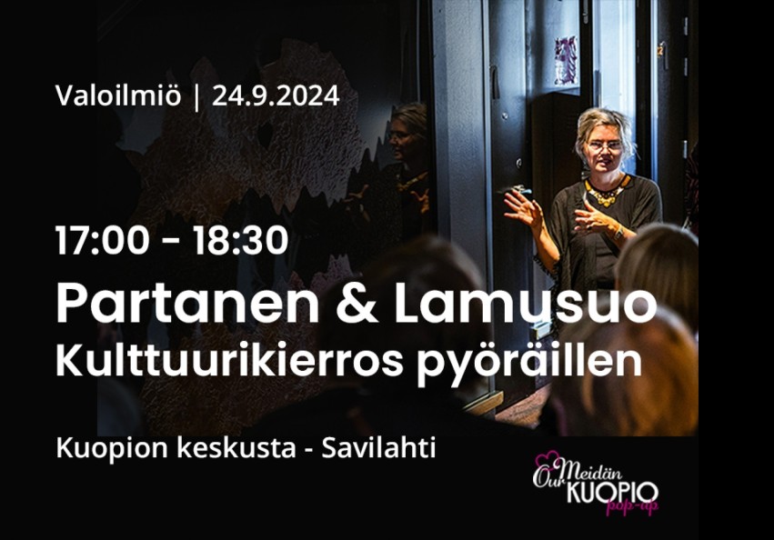 Partanen & Lamusuon Kulttuurikierros pyöräillen